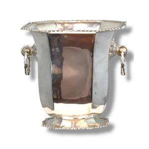 Seau à Champagne en Argent 800 - Italie 20ème siècle